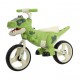 Bicicleta de echilibru copii Verde Dinozaur cu Lumini si Sunete BFPD1