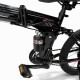 Bicicletă Caraiman, 20ZD, pliabilă, roți 20 inch, cu dublă suspensie, frâne pe disc, ROSU 20ZD2 BICICLETE COPII