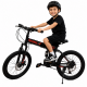 Bicicletă Caraiman, 20ZD, pliabilă, roți 20 inch, cu dublă suspensie, frâne pe disc, ROSU 20ZD2 BICICLETE COPII