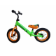 Bicicleta de echilibru Caraiman DS Bike roti 12” verde-portocaliu sa ergonomica BFPT1