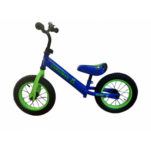 Bicicleta de echilibru copii Caraiman DS Bike roti 12” albastru-verde BFPT2