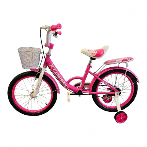 Bicicleta Caraiman, 14G, 14 inch, Roti Ajutatoare, Varsta 3-5 ani, Roz