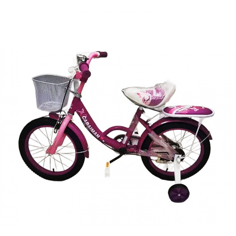 Bicicleta Caraiman, 20G, 20 inch, Roti Ajutatoare, Varsta 7-12 ani, Mov BICICLETE COPII