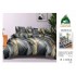 Lenjerie de Pat 2 Persoane 4 Piese cu Elastic – Model Modern, CEARCEAF CU ELASTIC 180X200,LTY6