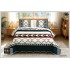 Cuvertura  pentru pat dublu din Bumbac  cu model, Matlasat, 230x250cm, CVCFT RO-03