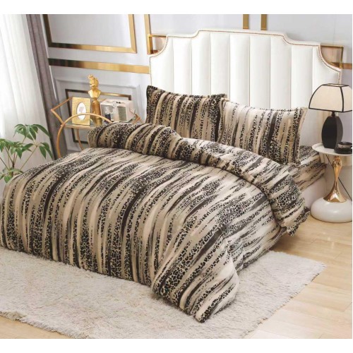 Lenjerie Cocolino 4 piese cu elastic pentru pat dublu 180X200 LCCF1