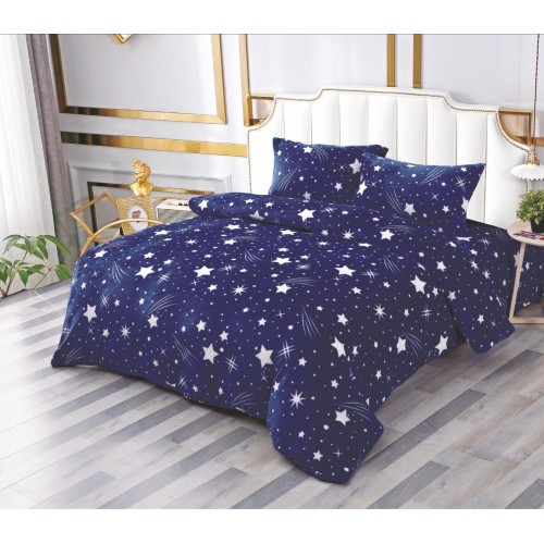 Lenjerie Cocolino 4 piese cu elastic pentru pat dublu 180X200 LCCF8