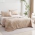 Set 3 Cuvertura dubla de lux din Catifea, Cuvertura de 230x250 cm, Cu 2 fete de perna 55 x 75cm, CVCP20