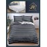Lenjerie de Pat dublu, Bumbac Satinat Superior,4 Piese Cearceaf de pat 240 x 250 cm, A50-25