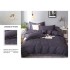 Lenjerie de Pat dublu, Bumbac Satinat Superior,4 Piese Cearceaf de pat 240 x 250 cm, A50-36