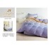Lenjerie de Pat dublu, Bumbac Satinat Superior,4 Piese Cearceaf de pat 240 x 250 cm, A50-55