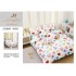 Lenjerie de Pat dublu, Bumbac Satinat Superior,4 Piese Cearceaf de pat 240 x 250 cm, A50-65