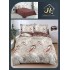 Lenjerie de Pat dublu, Bumbac Satinat Superior,4 Piese Cearceaf de pat 240 x 250 cm, A50-72