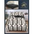 Lenjerie de Pat dublu, Bumbac Satinat Superior,4 Piese Cearceaf de pat 240 x 250 cm, A50-82