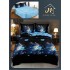 Lenjerie de Pat dublu, Bumbac Satinat Superior,4 Piese Cearceaf de pat 240 x 250 cm, A50-92