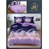 Lenjerie de Pat dublu, Bumbac Satinat Superior,4 Piese Cearceaf de pat 240 x 250 cm, A50-103