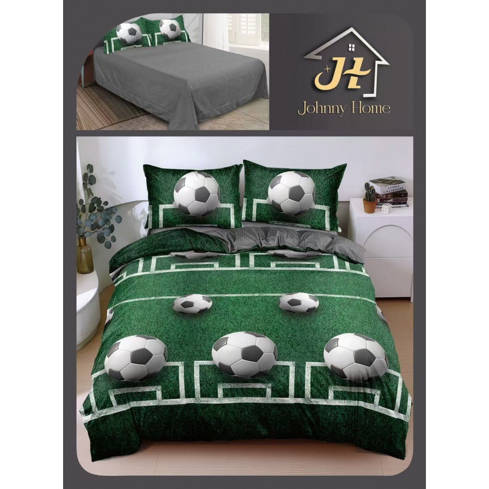 Lenjerie de Pat dublu, Bumbac Satinat Superior,4 Piese Cearceaf de pat 240 x 250 cm, A50-110 LENJERII DIN BUMBAC SATINAT