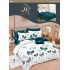 Lenjerie de pat dublu Din Finet, 6 piese, Pentru pat de 2 persoane, 240x250 cm R60-10