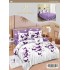 Lenjerie de pat dublu Din Finet, 6 piese, Pentru pat de 2 persoane, 240x250 cm R60-11