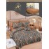 Lenjerie de pat dublu Din Finet, 6 piese, Pentru pat de 2 persoane, 240x250 cm R60-21