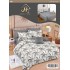 Lenjerie de pat dublu Din Finet, 6 piese, Pentru pat de 2 persoane, 240x250 cm R60-31