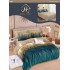 Lenjerie de pat dublu Din Finet, 6 piese, Pentru pat de 2 persoane, 240x250 cm R60-65
