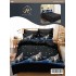 Lenjerie de pat dublu Din Finet, 6 piese, Pentru pat de 2 persoane, 240x250 cm R60-67