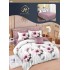 Lenjerie de pat dublu Din Finet, 6 piese, Pentru pat de 2 persoane, 240x250 cm R60-80