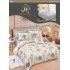Lenjerie de pat dublu Din Finet, 6 piese, Pentru pat de 2 persoane, 240x250 cm R60-87