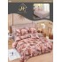 Lenjerie de pat dublu Din Finet, 6 piese, Pentru pat de 2 persoane, 240x250 cm R60-90