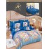 Lenjerie de pat dublu Din Finet, 6 piese, Pentru pat de 2 persoane, 240x250 cm R60-94