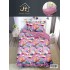 Lenjerie De Pat 1 Persoana 4 Piese, din Bumbac Finet, Cearceaf de pat 155x200cm, Y60-75