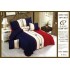 Cuvertură Pat Dublu, 5 Piese, Bumbac 100% , Imprimat –Calitate Premium, 230x250 cm, CUVE-1