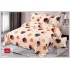 Cuvertură Pat Dublu, 5 Piese, Bumbac 100% , Imprimat –Calitate Premium, 230x250 cm, CUVE-8