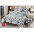 Cuvertură Pat Dublu, 5 Piese, Bumbac 100% , Imprimat –Calitate Premium, 230x250 cm, CUVE-10