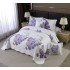Cuvertură Pat Dublu, 5 Piese, Bumbac 100% , Imprimat –Calitate Premium, 230x250 cm, CUVE-11