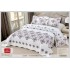 Cuvertură Pat Dublu, 5 Piese, Bumbac 100% , Imprimat –Calitate Premium, 230x250 cm, CUVE-17