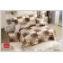 Cuvertură Pat Dublu, 5 Piese, Bumbac 100% , Imprimat –Calitate Premium, 230x250 cm, CUVE-19