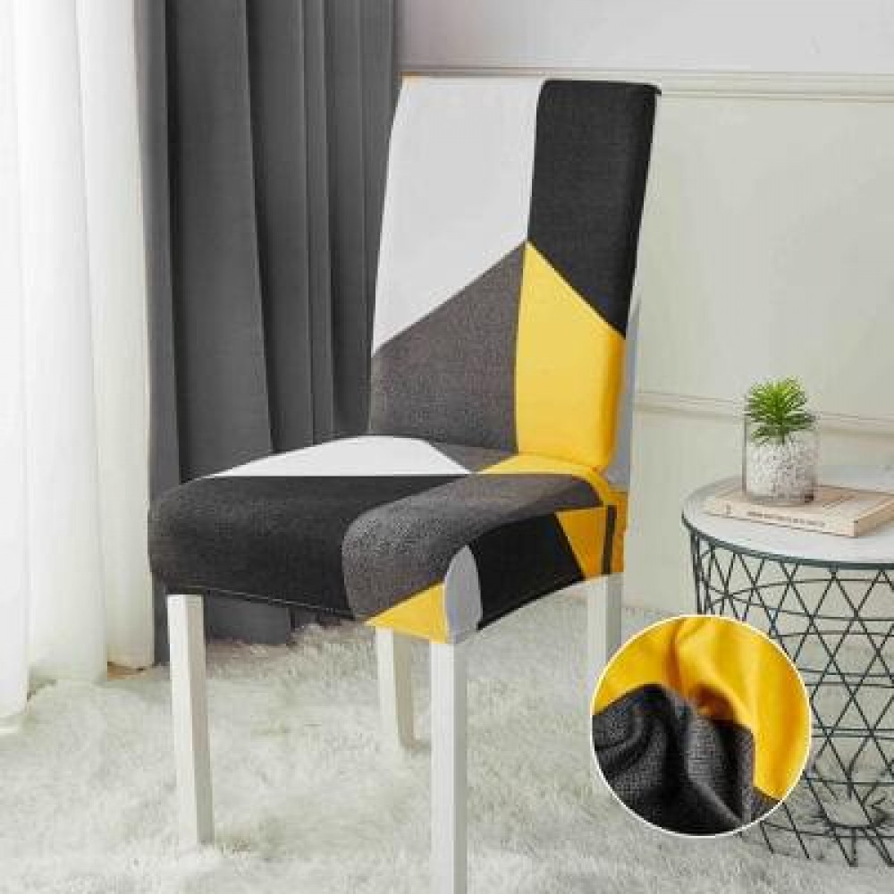 Set 6  huse pentru scaune SJ6B35 SET 6 HUSE SCAUN BUMBAC ELASTICIZAT