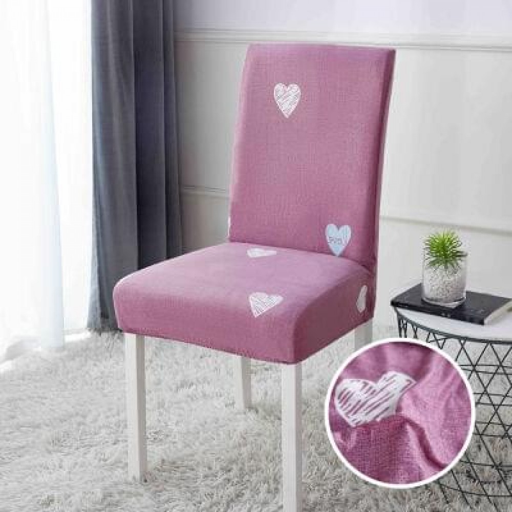Set 6  huse pentru scaune SJ6B37 SET 6 HUSE SCAUN BUMBAC ELASTICIZAT