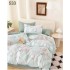 Lenjerie de pat dublu Bumbac FINET, pentru 2 persoane, 6 piese, Cearceaf de pat  230 x 250cm, CF8