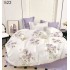 Lenjerie de pat dublu Bumbac FINET, pentru 2 persoane, 6 piese, Cearceaf de pat  230 x 250cm, CF16