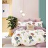 Lenjerie de pat dublu Bumbac FINET, pentru 2 persoane, 6 piese, Cearceaf de pat  230 x 250cm, CF17