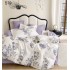 Lenjerie de pat dublu Bumbac FINET, pentru 2 persoane, 6 piese, Cearceaf de pat  230 x 250cm, CF19