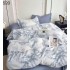 Lenjerie de pat dublu Bumbac FINET, pentru 2 persoane, 6 piese, Cearceaf de pat  230 x 250cm, CF22