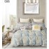 Lenjerie de pat dublu Bumbac FINET, pentru 2 persoane, 6 piese, Cearceaf de pat  230 x 250cm, CF30