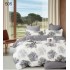 Lenjerie de pat dublu Bumbac FINET, pentru 2 persoane, 6 piese, Cearceaf de pat  230 x 250cm, CF31