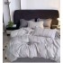 Lenjerie de pat dublu Bumbac FINET, pentru 2 persoane, 6 piese, Cearceaf de pat  230 x 250cm, CF33
