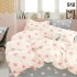 Lenjerie de pat dublu Bumbac FINET, pentru 2 persoane, 6 piese, Cearceaf de pat  230 x 250cm, CF26