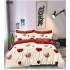 Lenjerie de pat dublu Bumbac FINET, pentru 2 persoane, 6 piese, Cearceaf de pat  230 x 250cm, CF39